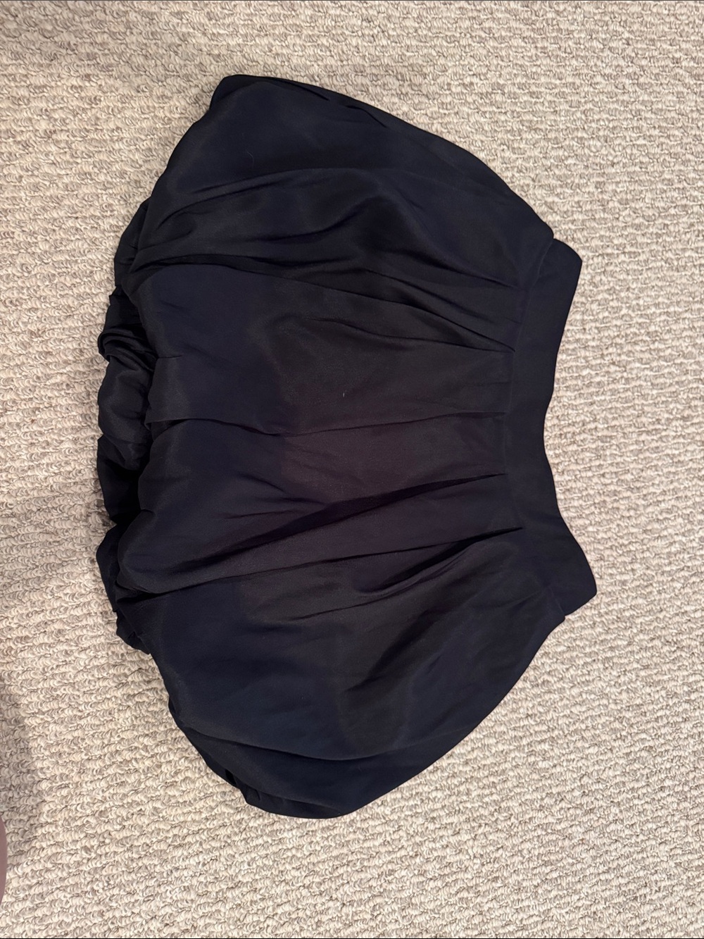 a new day Black Circle Skater Mini Skirt